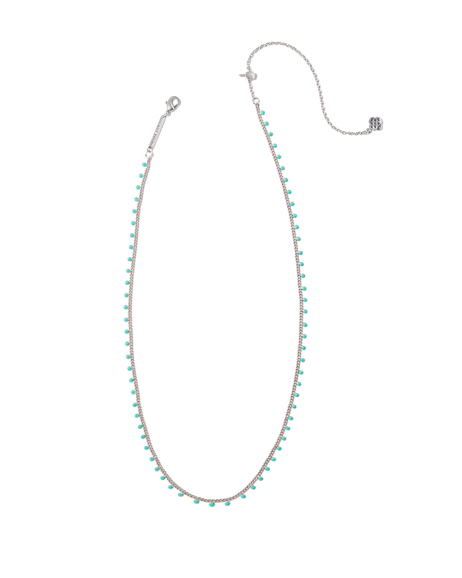 kelsey-silver-strand-necklace-in-turquoise-enamel-swarovski