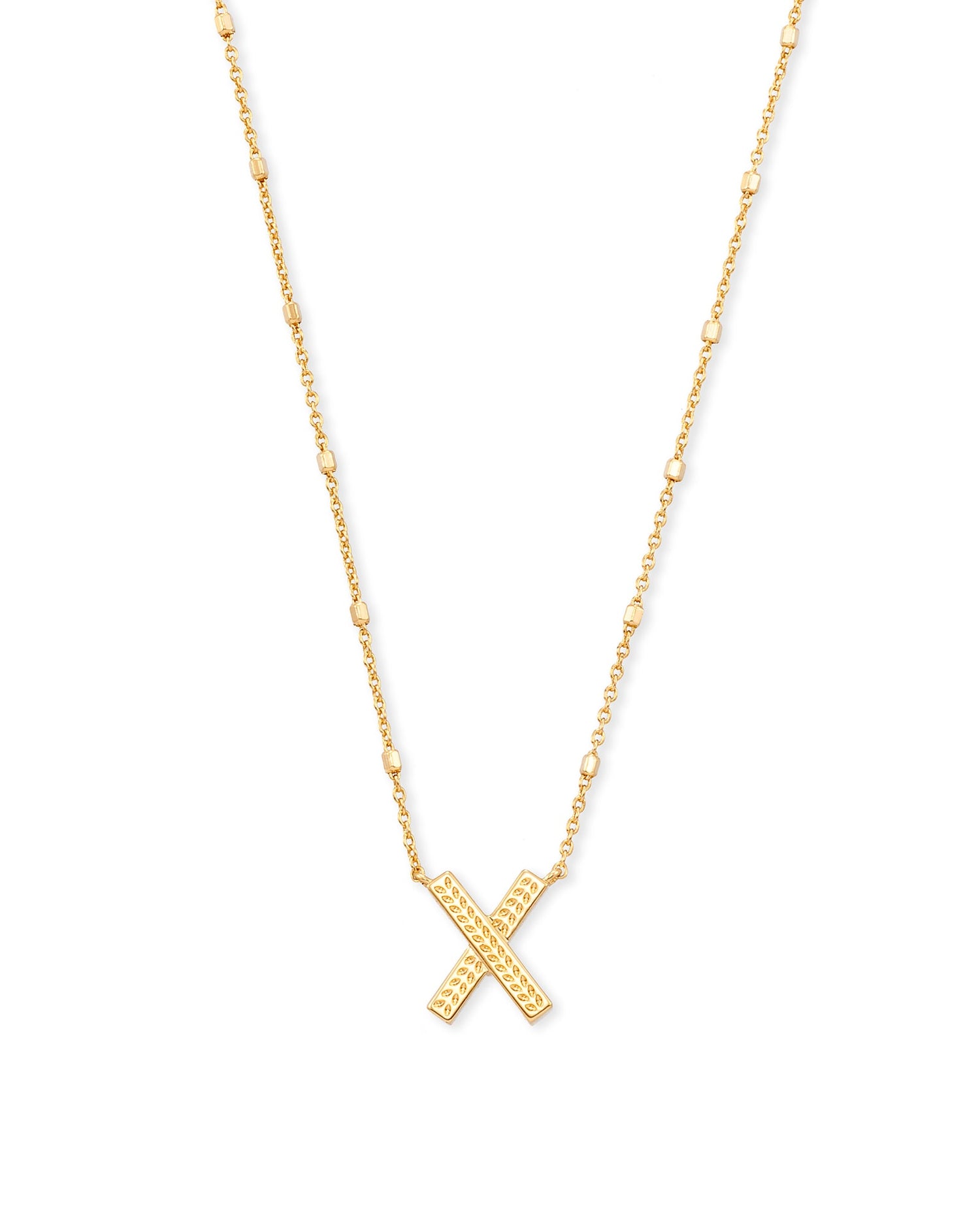 letter-x-pendant-necklace-in-gold