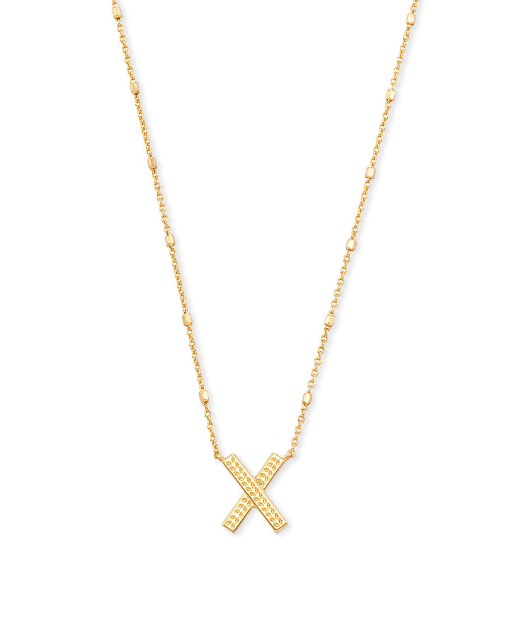 letter-x-pendant-necklace-in-gold