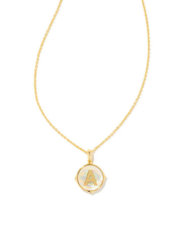 letter-a-gold-disc-reversible-pendant-necklace-in-iridescent-swarovski