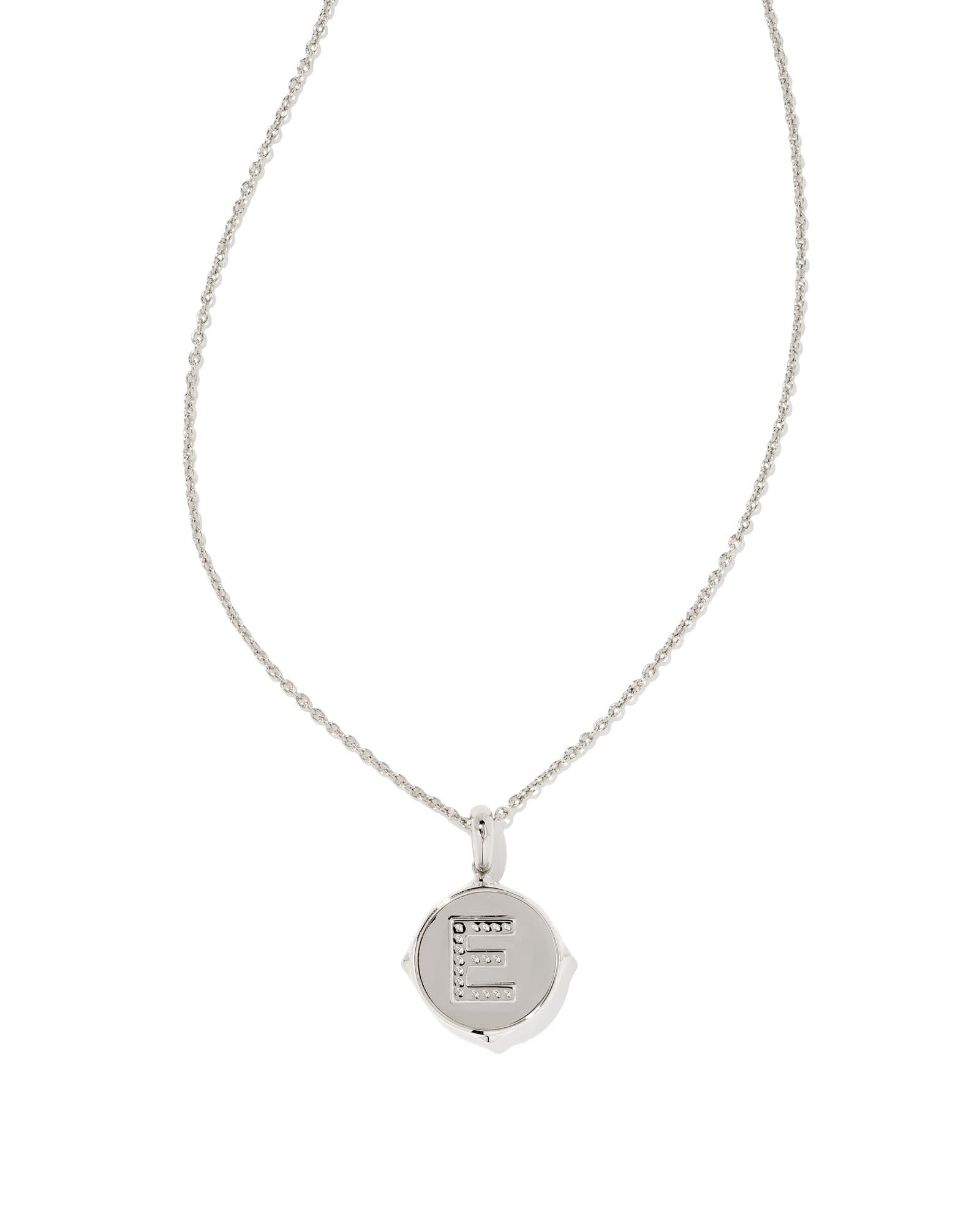 letter-e-silver-disc-reversible-pendant-necklace-in-iridescent-abalone-swarovski