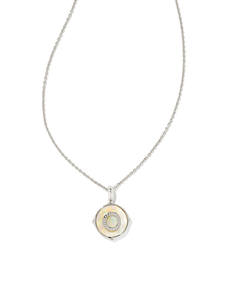 letter-o-silver-disc-reversible-pendant-necklace-in-iridescent-abalone-swarovski