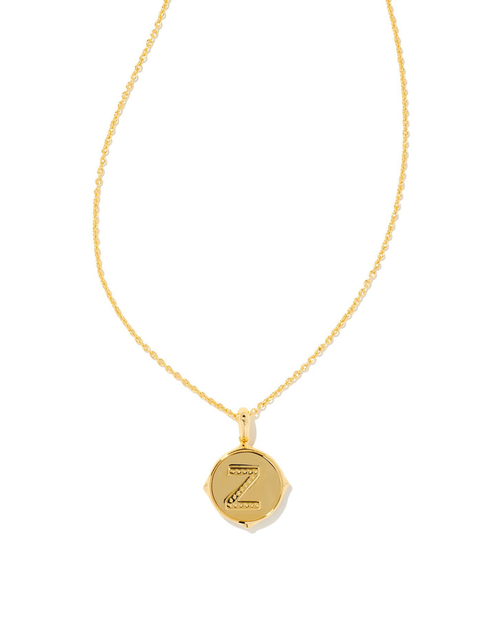 letter-z-gold-disc-reversible-pendant-necklace-in-iridescent-swarovski
