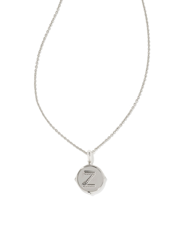 letter-z-silver-disc-reversible-pendant-necklace-in-iridescent-abalone-swarovski