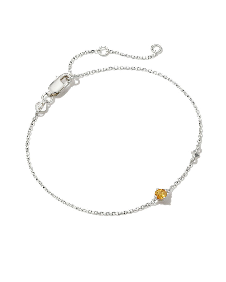 maisie-sterling-silver-delicate-chain-bracelet-in-orange-swarovski