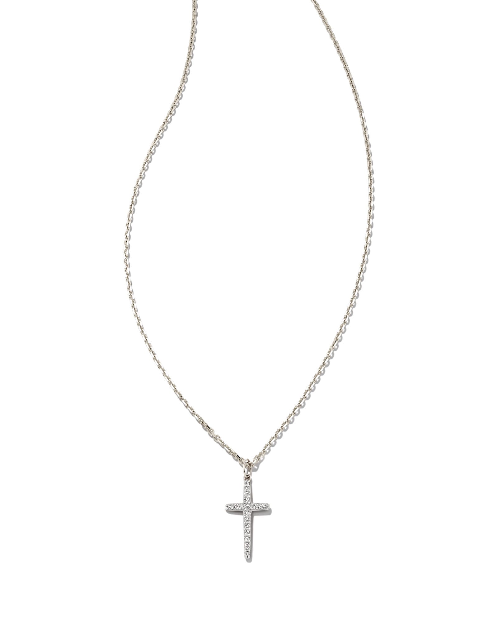 medium-cross-14k-white-gold-pendant-necklace-in-white-diamond