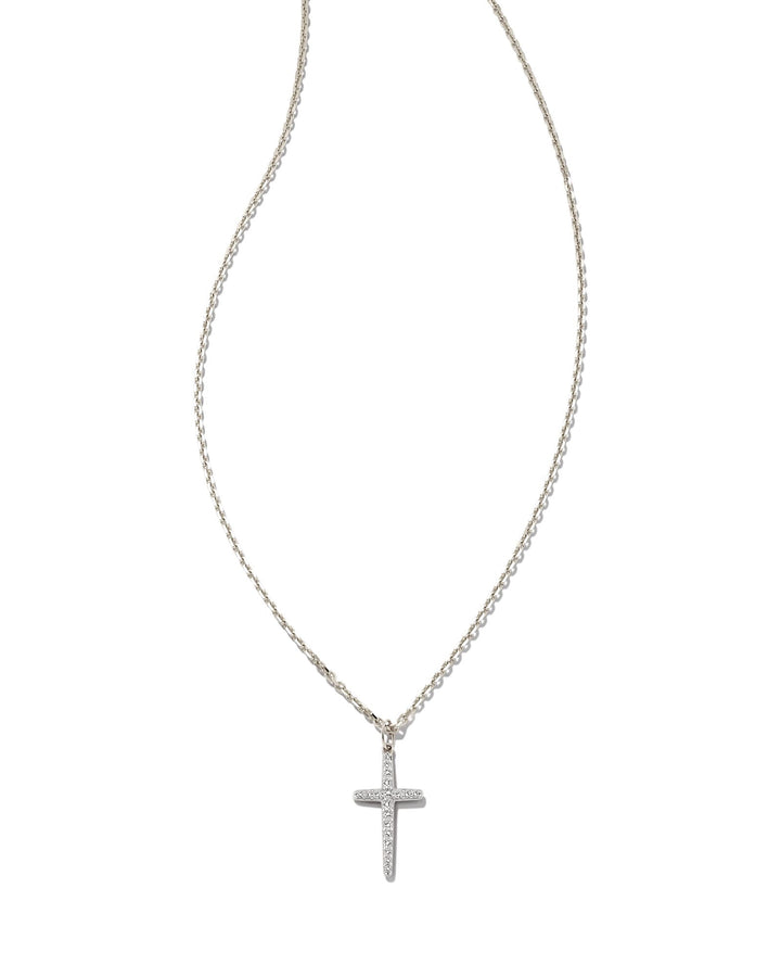 medium-cross-14k-white-gold-pendant-necklace-in-white-diamond