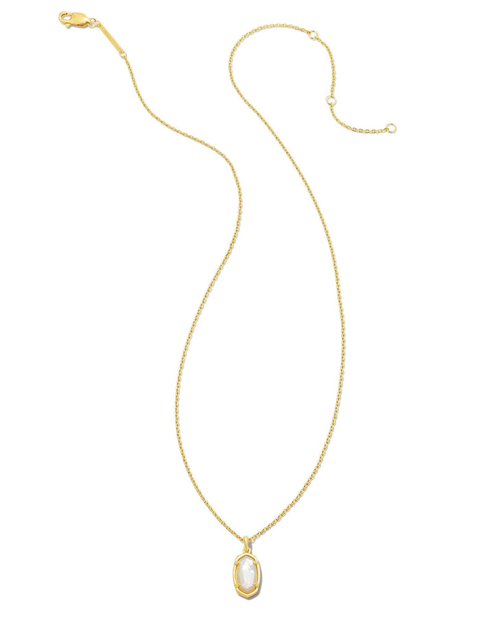 mommy-and-me-18k-gold-vermeil-youth-stone-fern-short-pendant-necklace-in-ivory-mother-of-pearl-swarovski