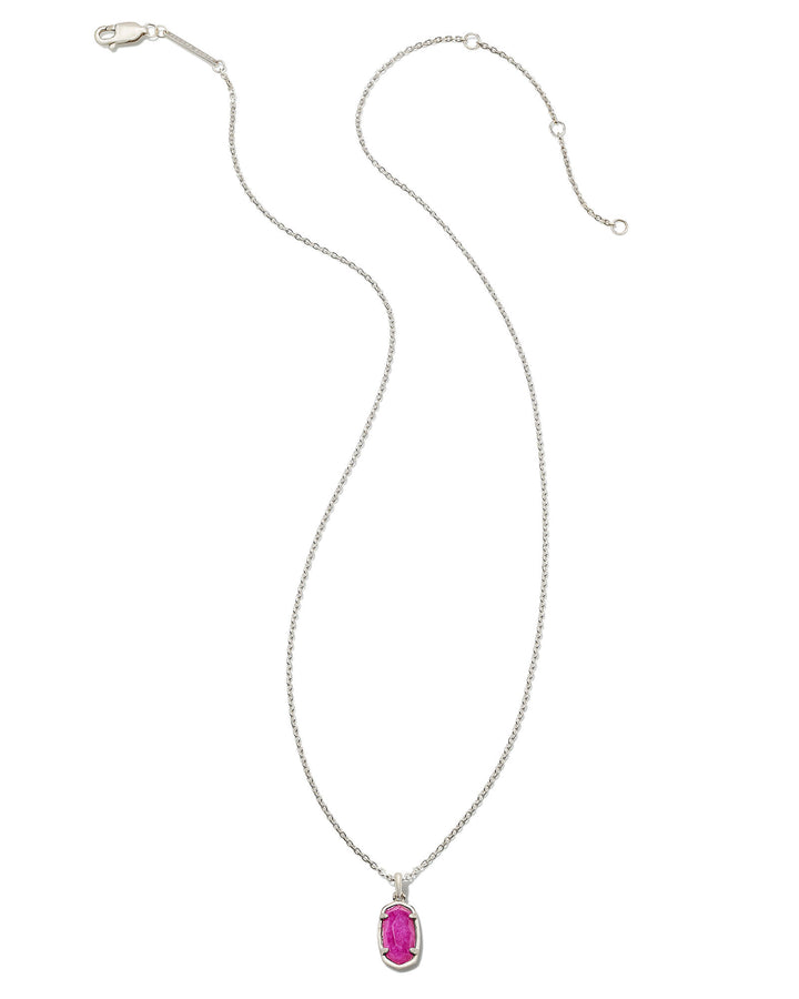 mommy-and-me-sterling-silver-adult-stone-fern-short-pendant-necklace-in-pink-ite-swarovski