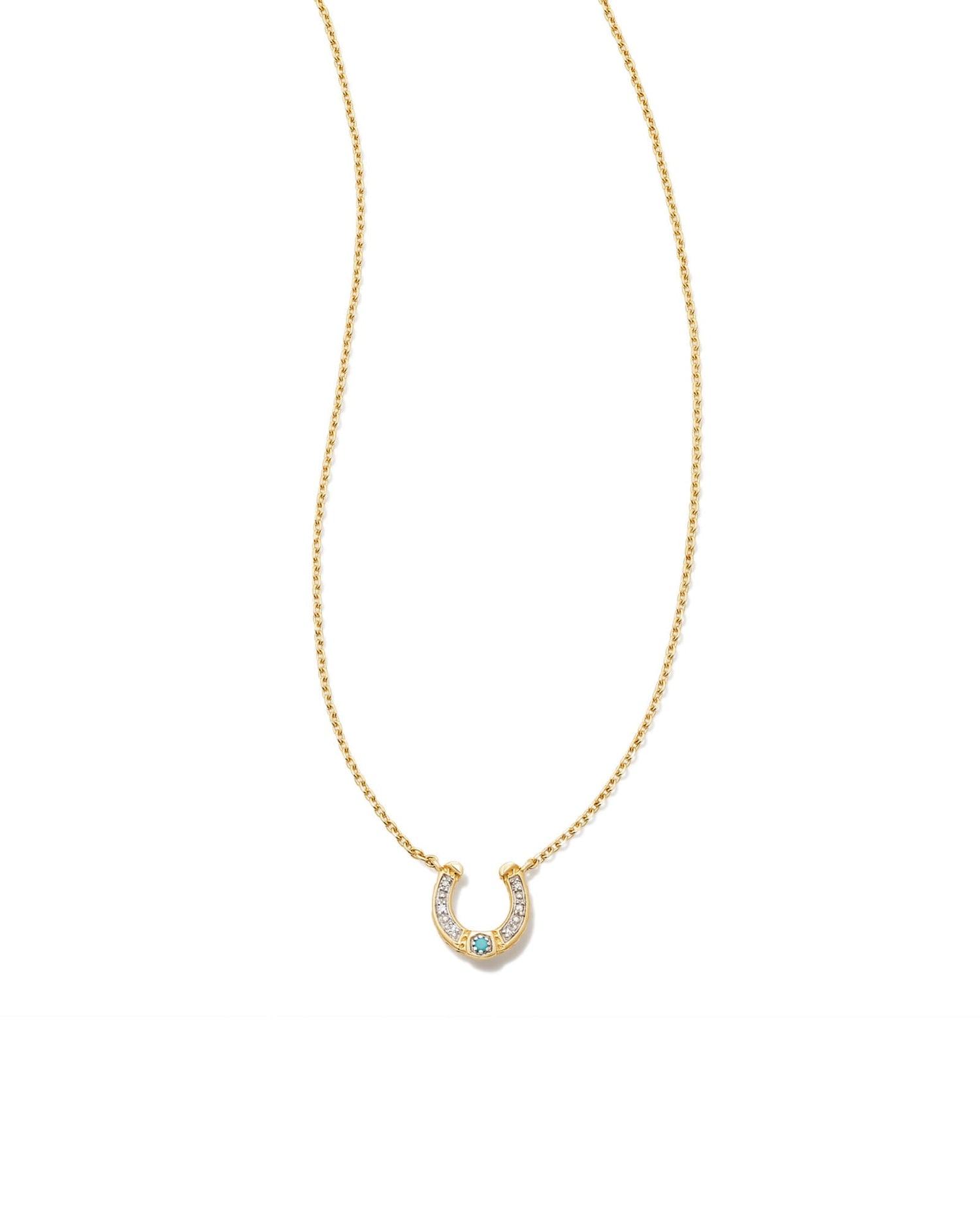 noble-14k-yellow-gold-horseshoe-short-pendant-necklace-in-turquoise-swarovski