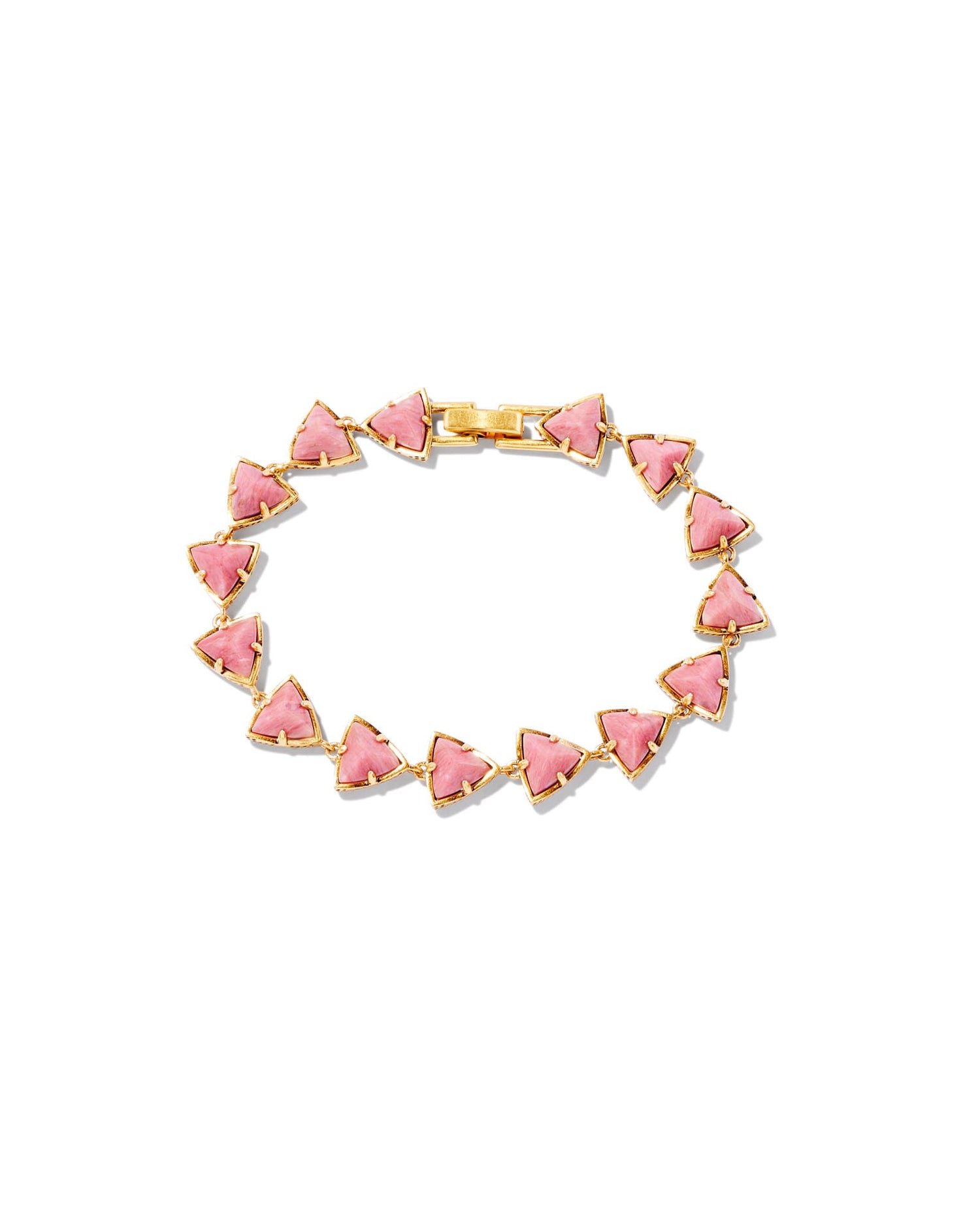 robby-vintage-gold-link-and-chain-bracelet-in-blush-pink-quartzite-swarovski