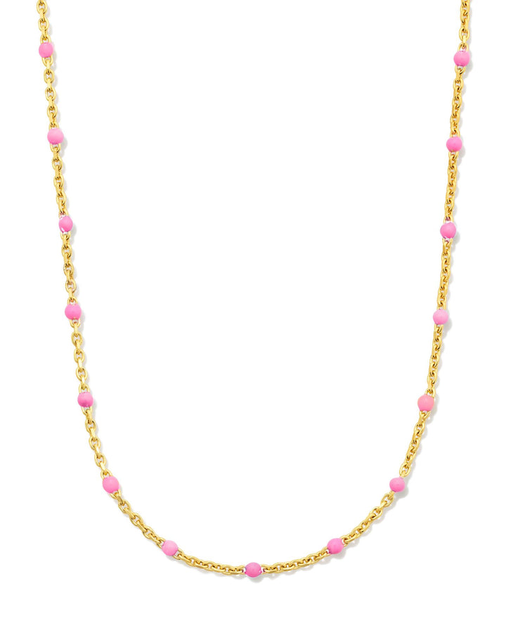 pink-enamel-18k-gold-vermeil-satellite-chain-necklace-swarovski