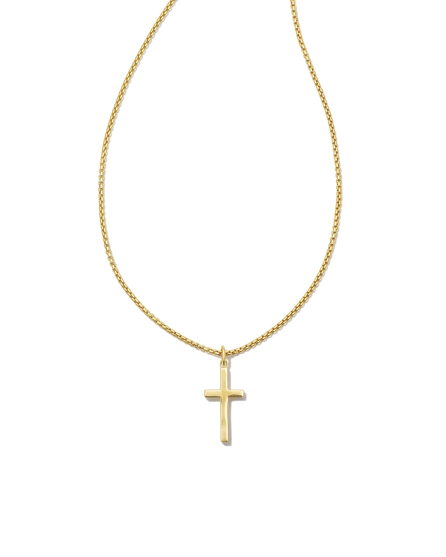 small-cross-charm-necklace-in-18k-gold-vermeil-swarovski