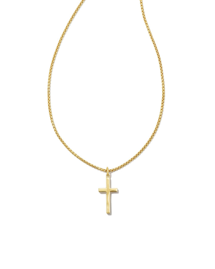 small-cross-charm-necklace-in-18k-gold-vermeil-swarovski