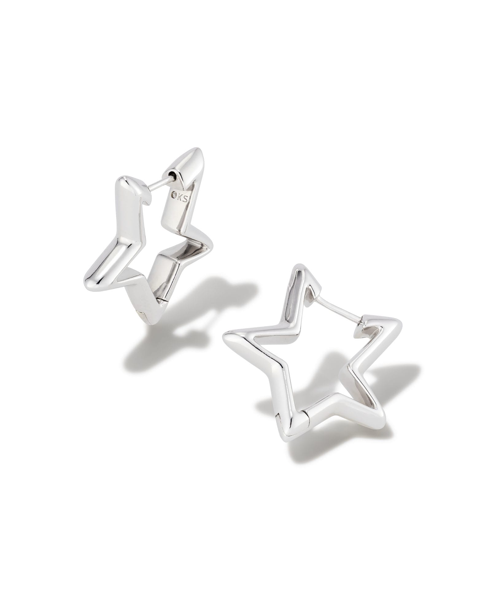 star-huggie-earrings-in-silver-swarovski
