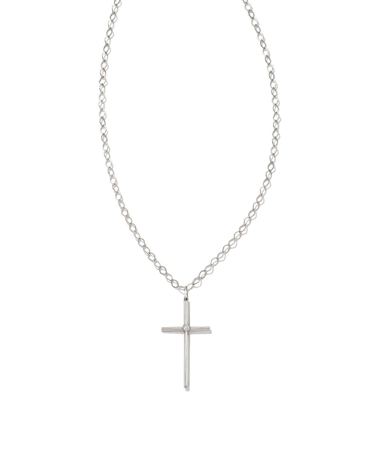 thin-cross-14k-white-gold-charm-in-white-diamond-necklace