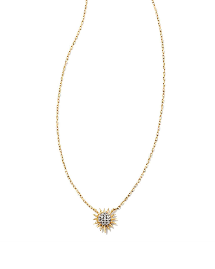tiny-sunburst-14k-yellow-gold-pendant-necklace-in-white-diamond-swarovski