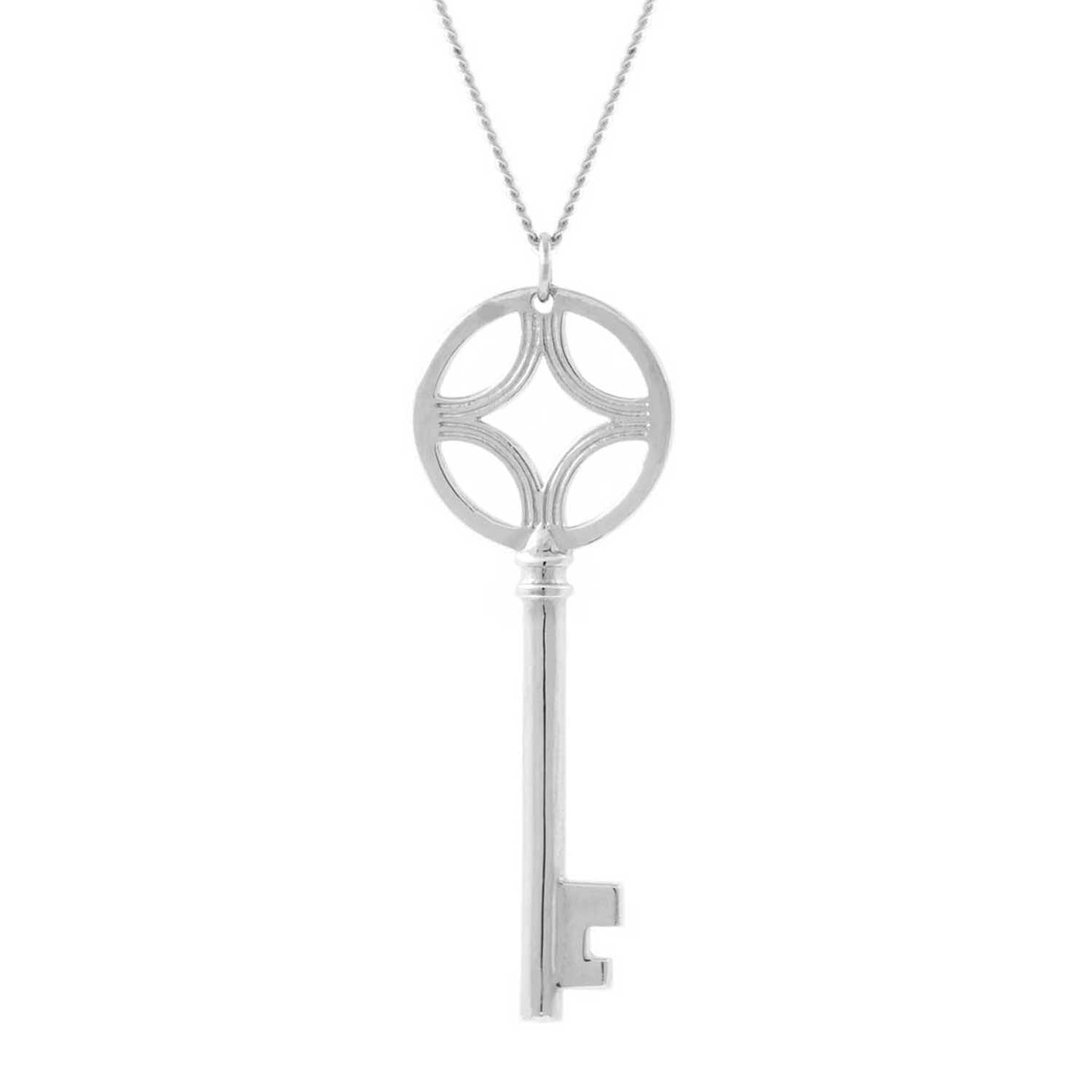 Key Necklace - Silver