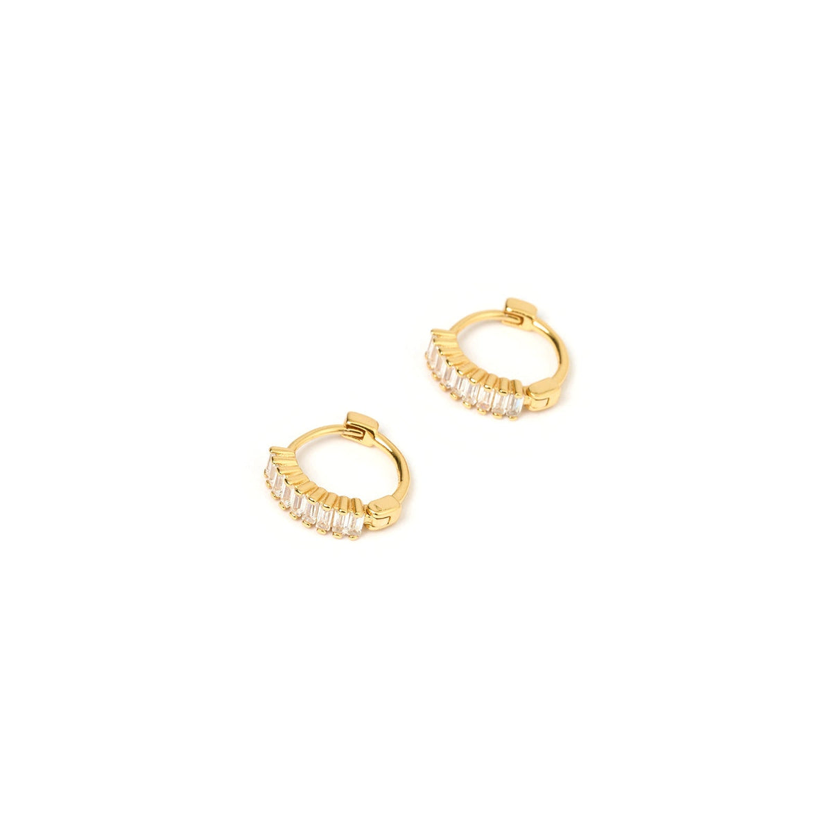 Khloe Gold Earrings Stone