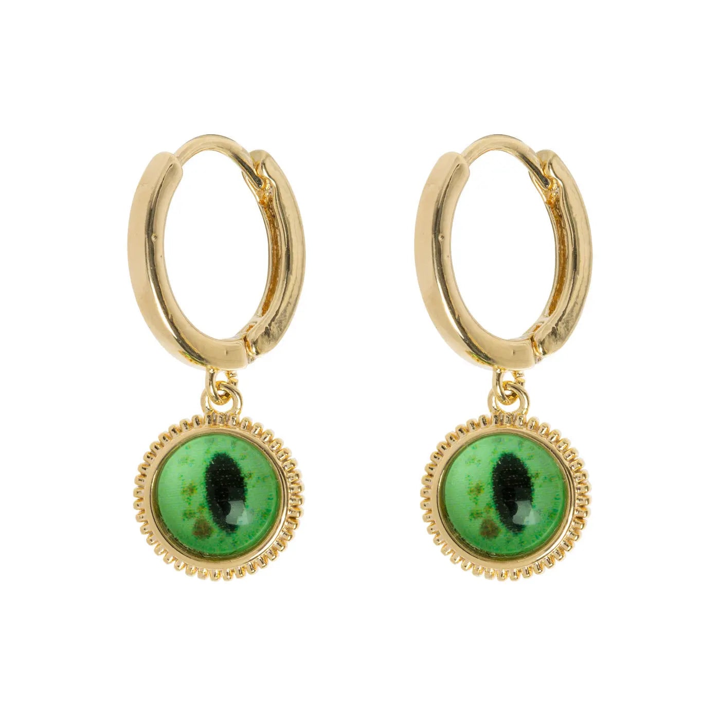 Kiia - Animal Eye Hoop Earrings
