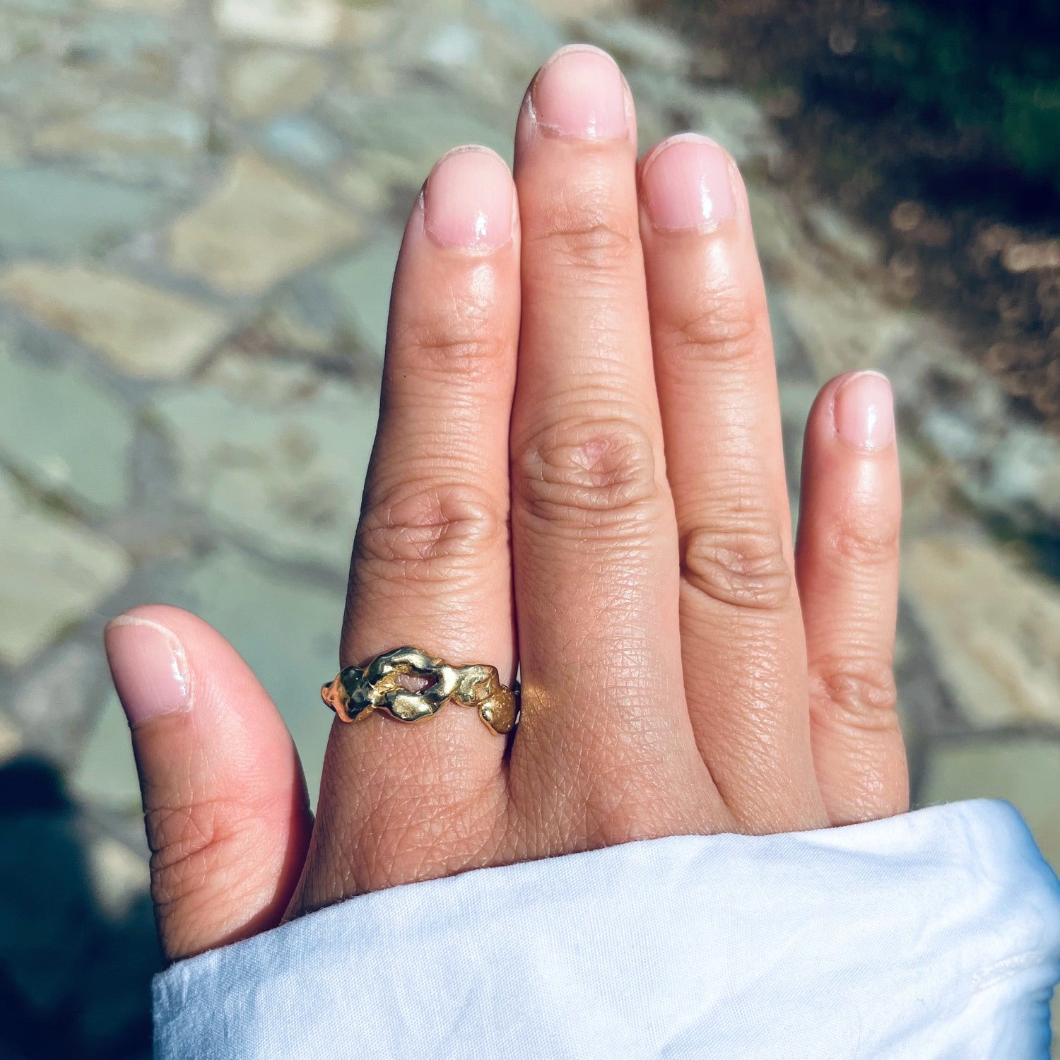 Kinsey Adjustable Ring – Gold