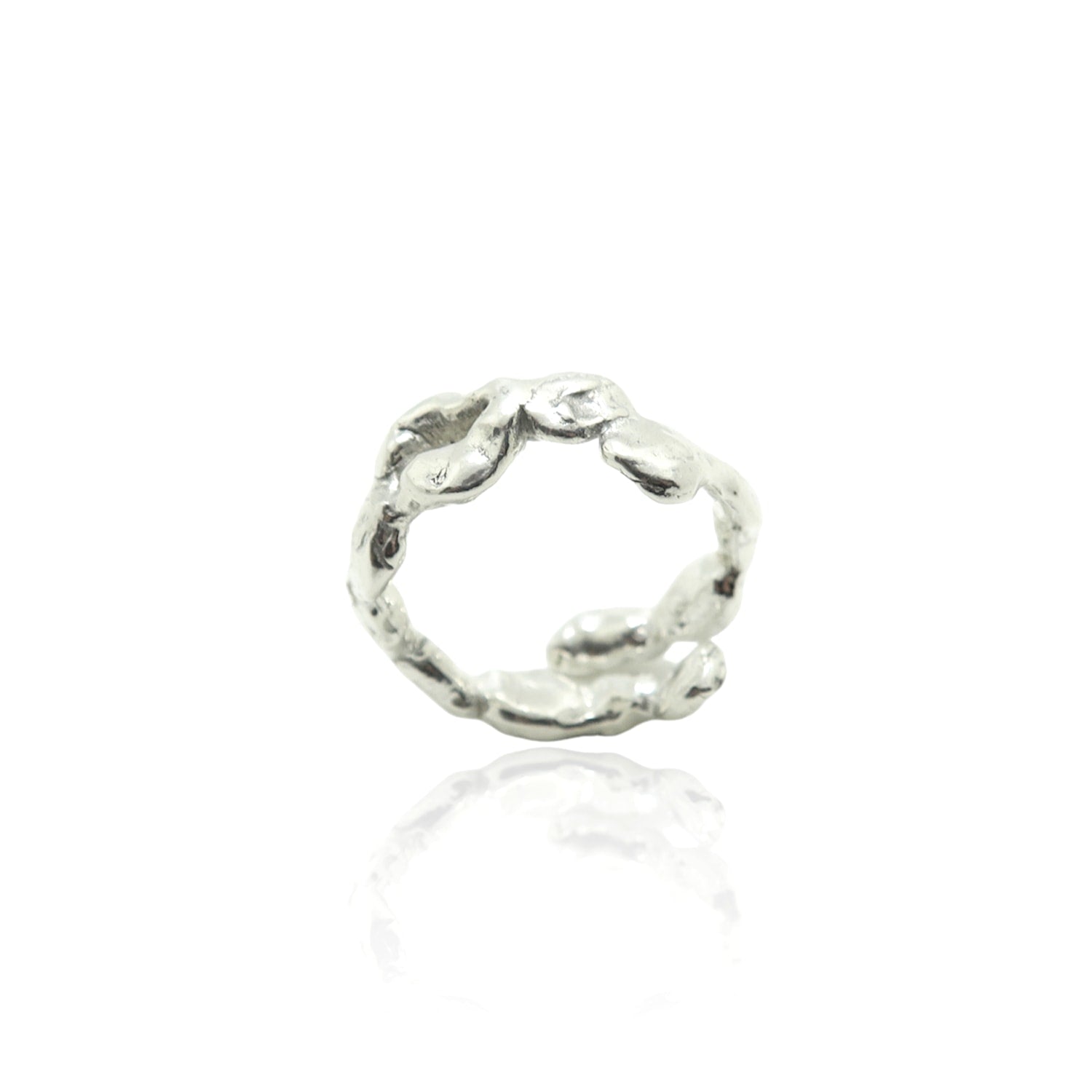 Kinsey Adjustable Ring – Silver