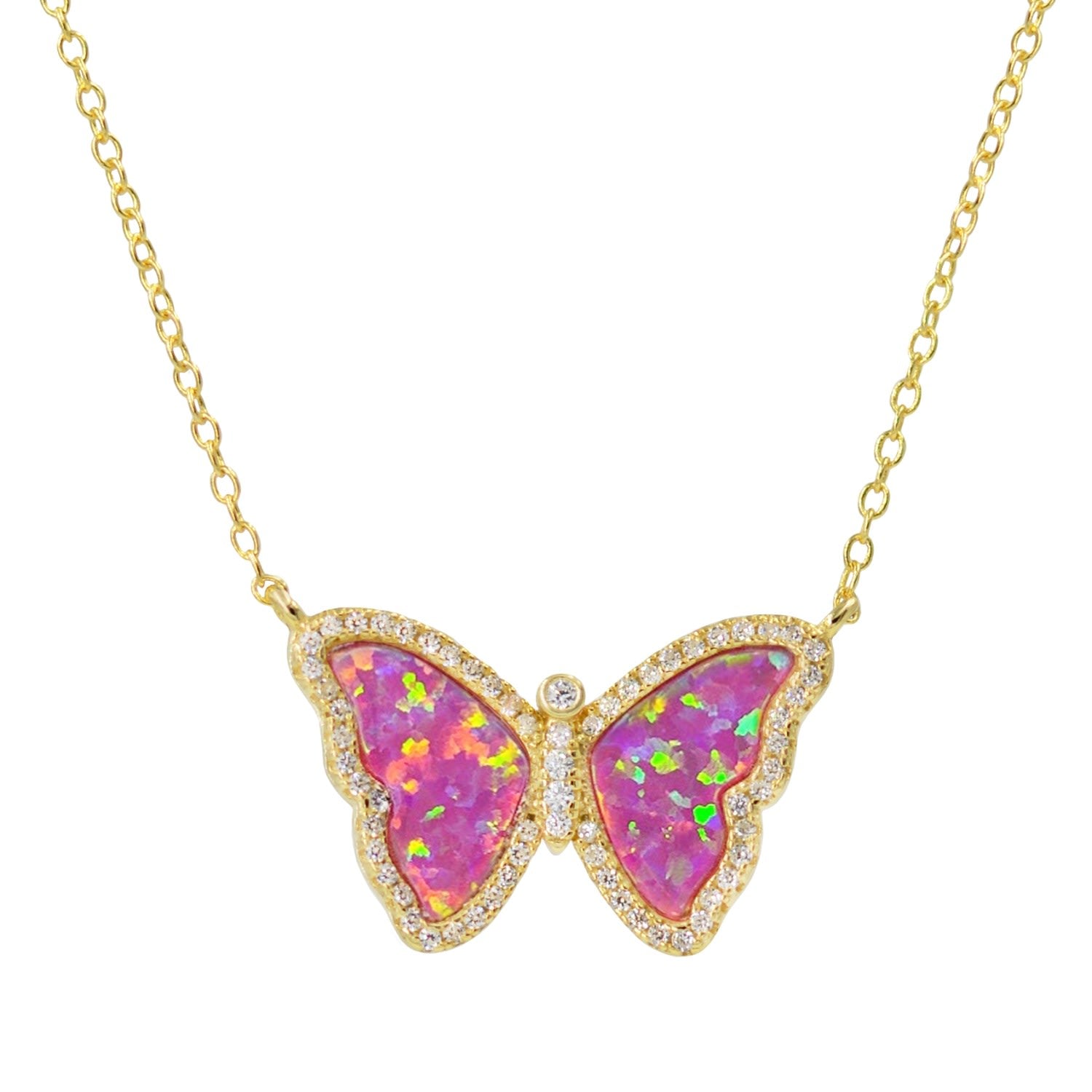 Opal Butterfly Pink