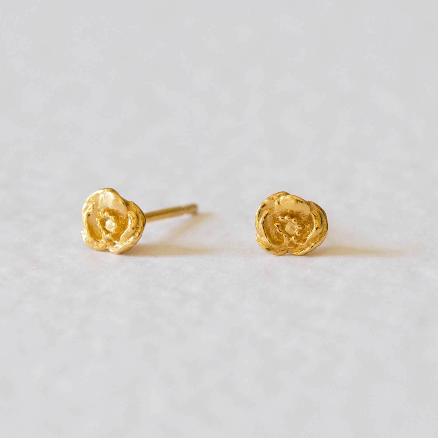Poppy Earrings - Gold