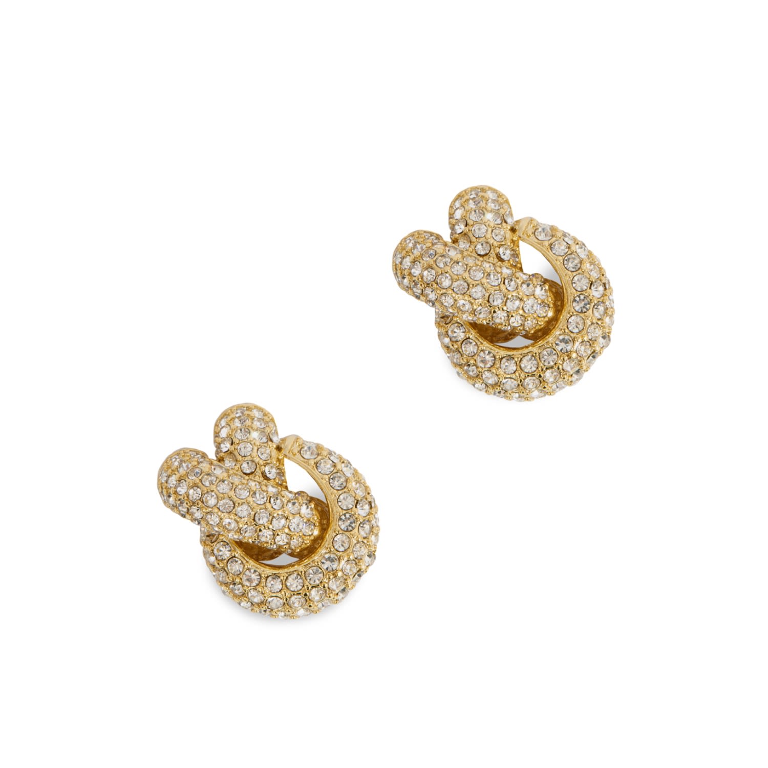 Knot Earrings Gold