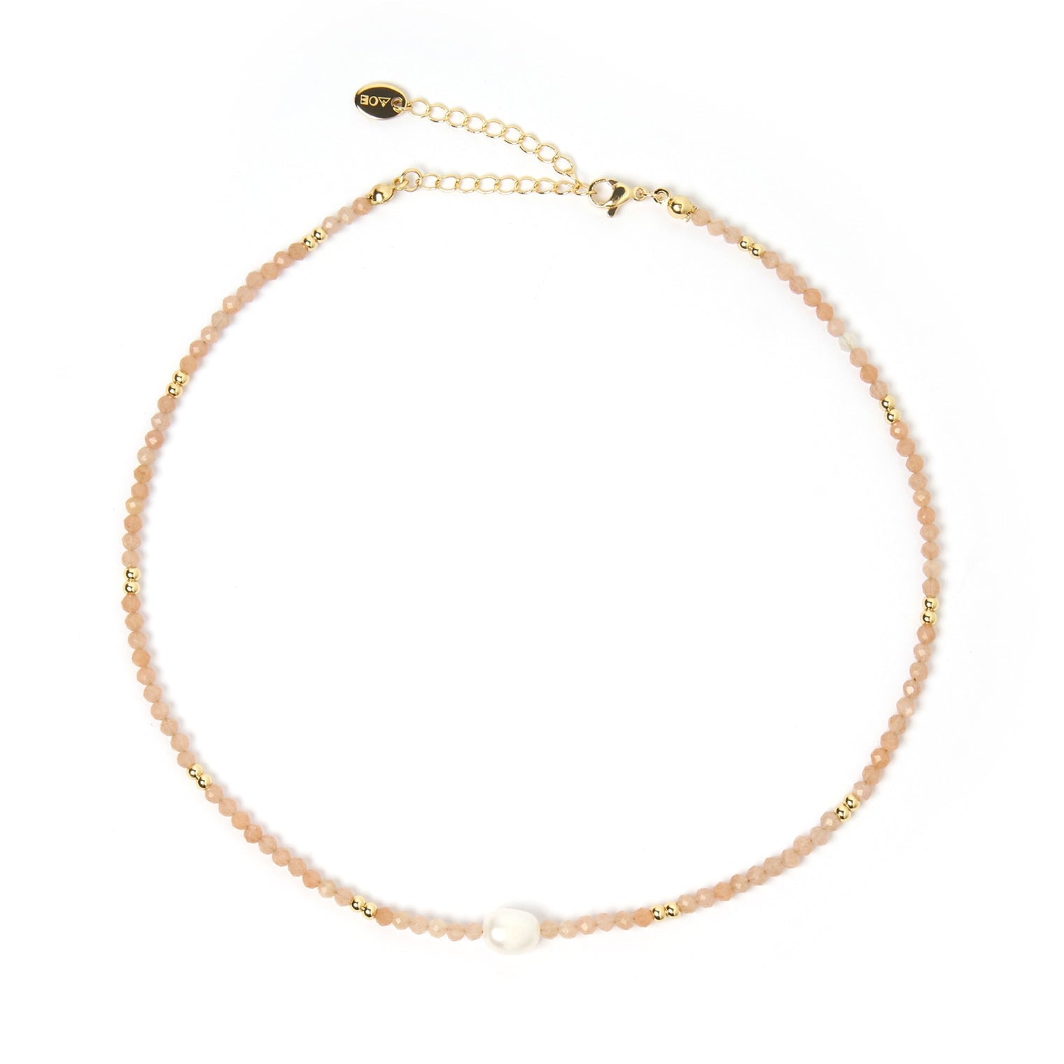 Mila Gemstone & Pearl Choker
