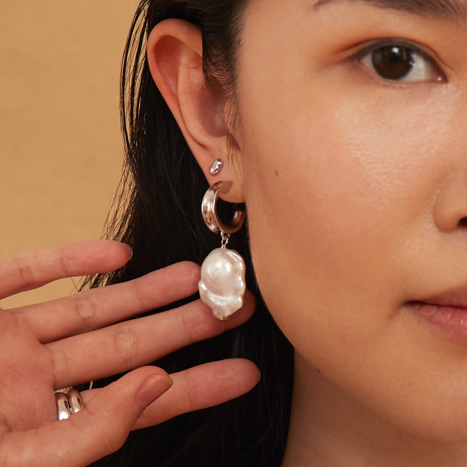 Mini Elle Studs Silver