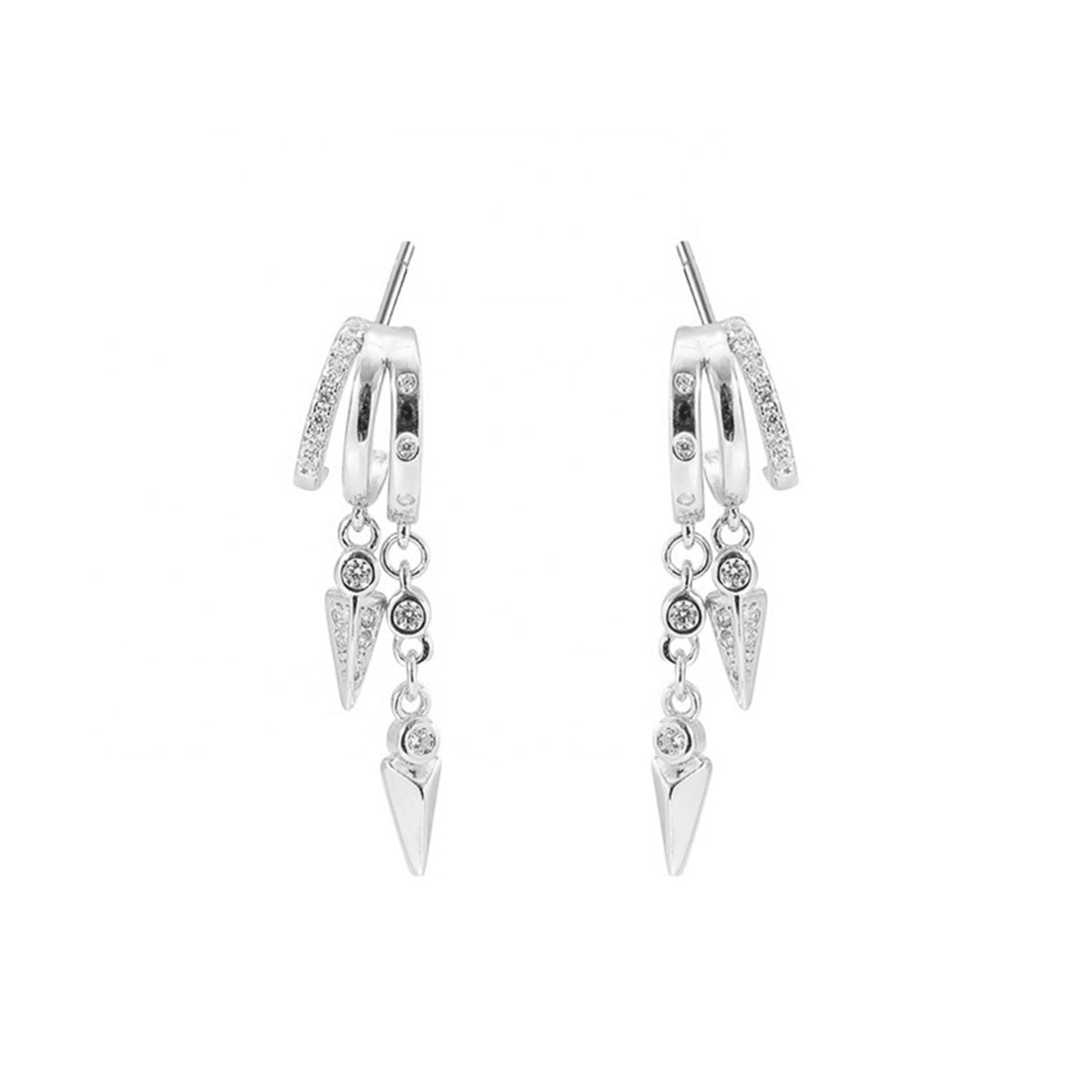 Sienna Earrings - Silver