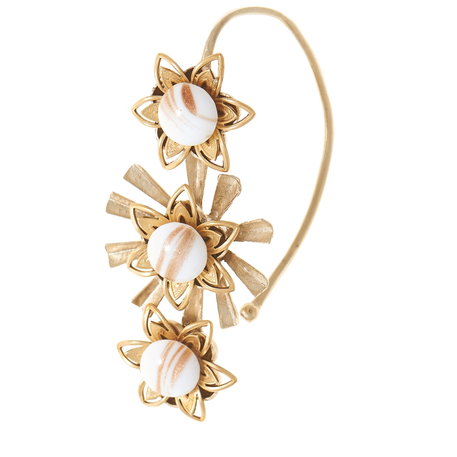 Kahlo Floral Ear Cuff
