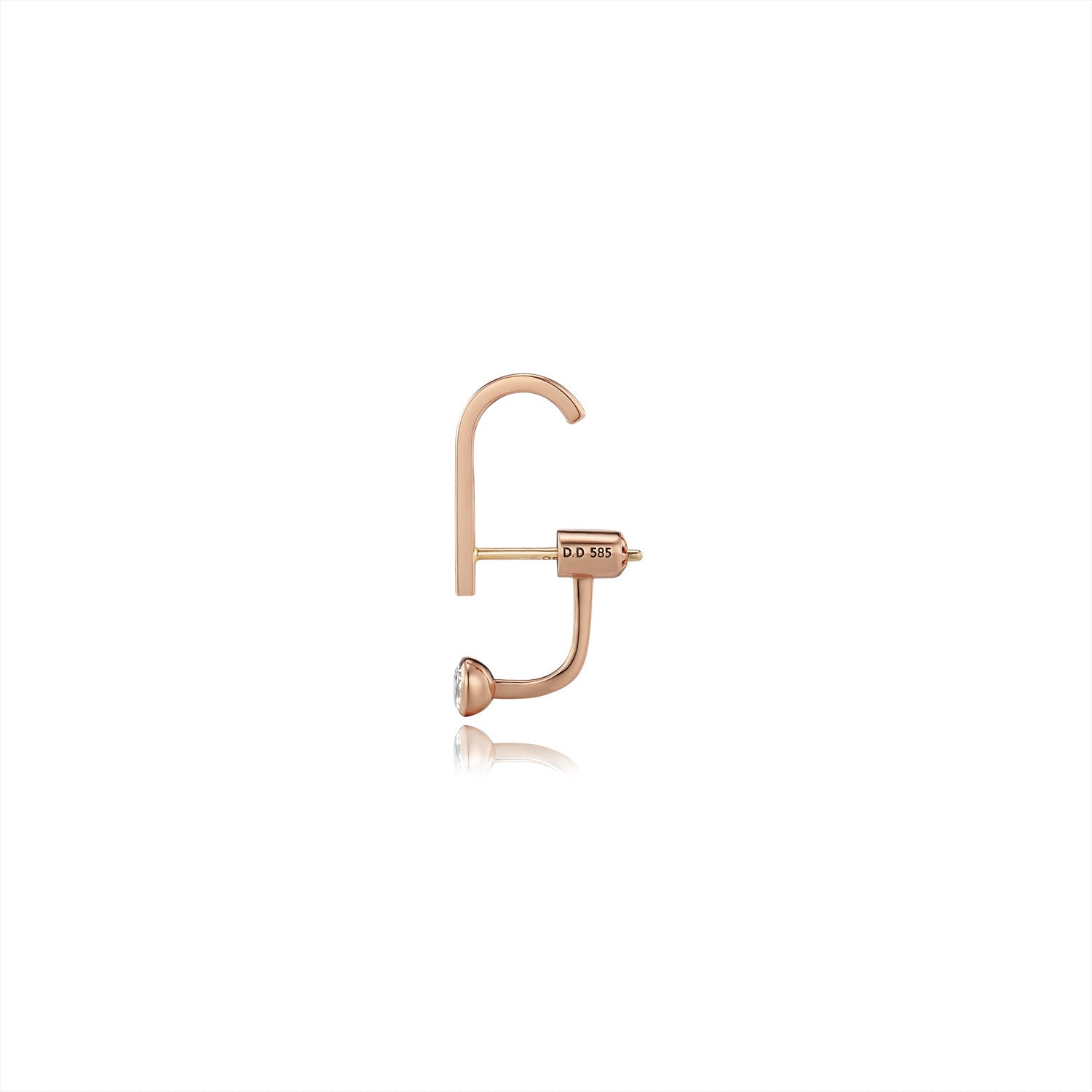 L'air De Paris Gold Multi-Functional Earring