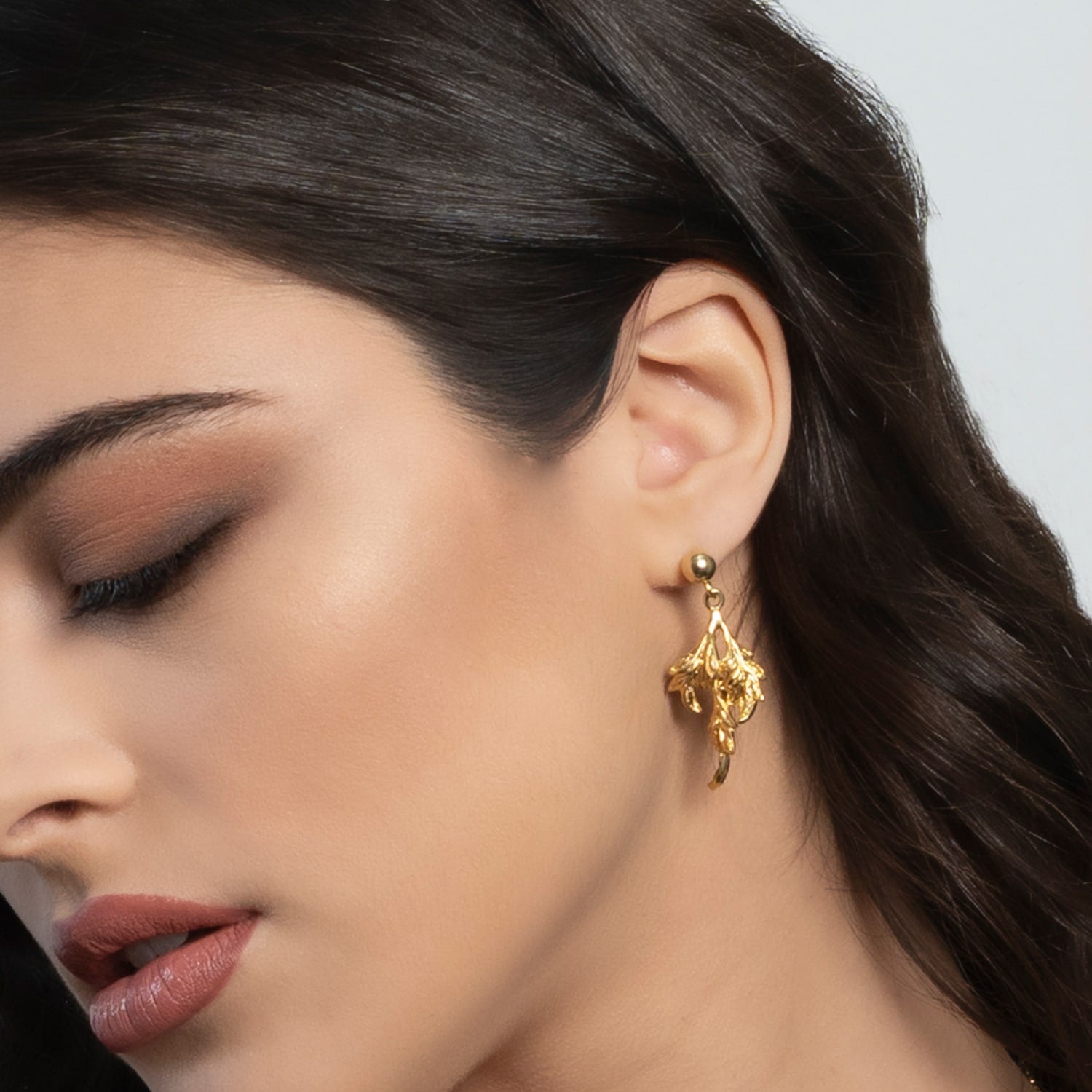 L'avana Unaloe Earring Gold-Plated
