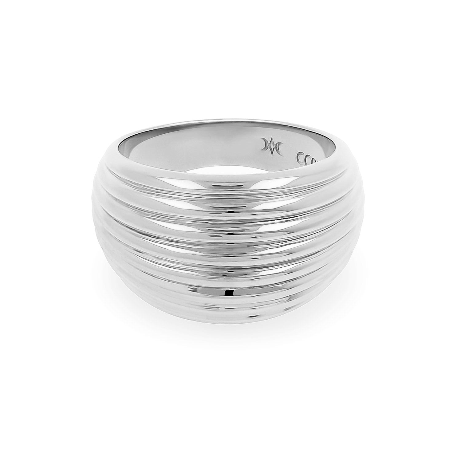 La Mer Shell Silver Ring