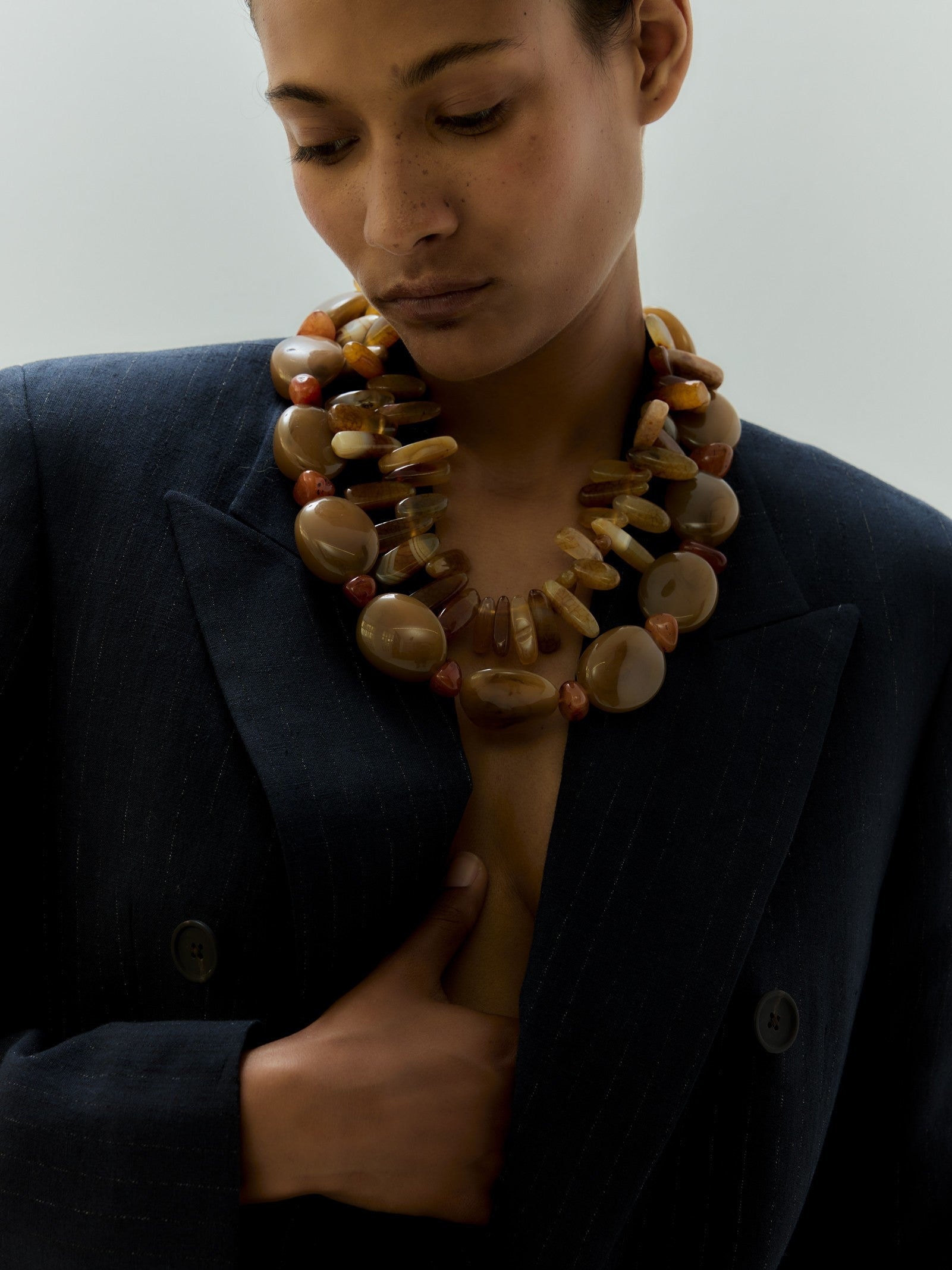 La Strada Necklace - Brown