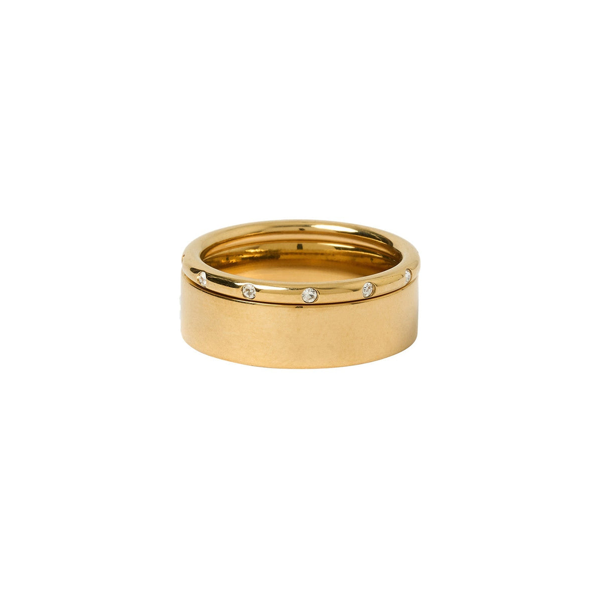 Ladera Gold Ring Stack