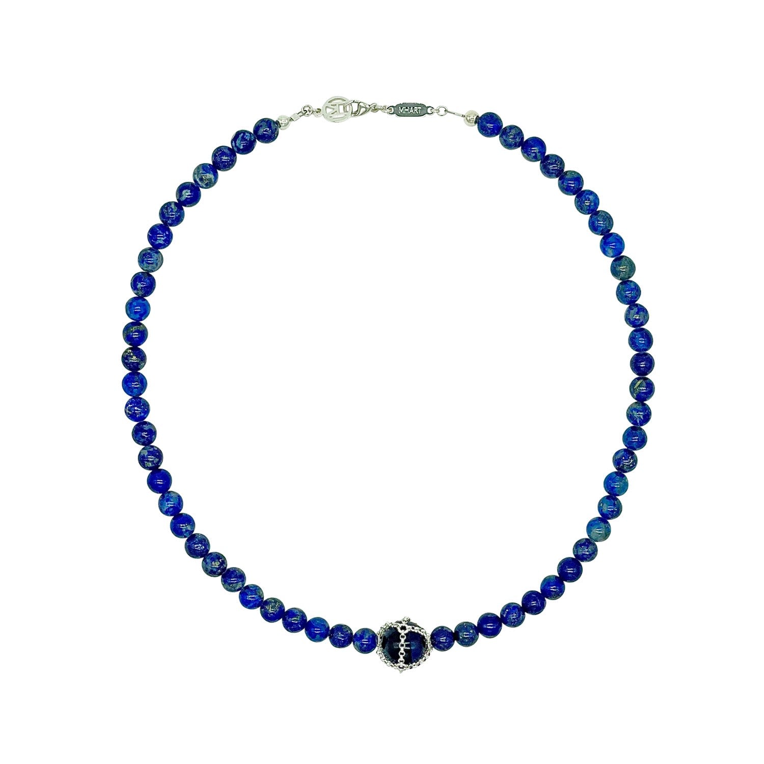 Lapis + Tigers Eye Choker