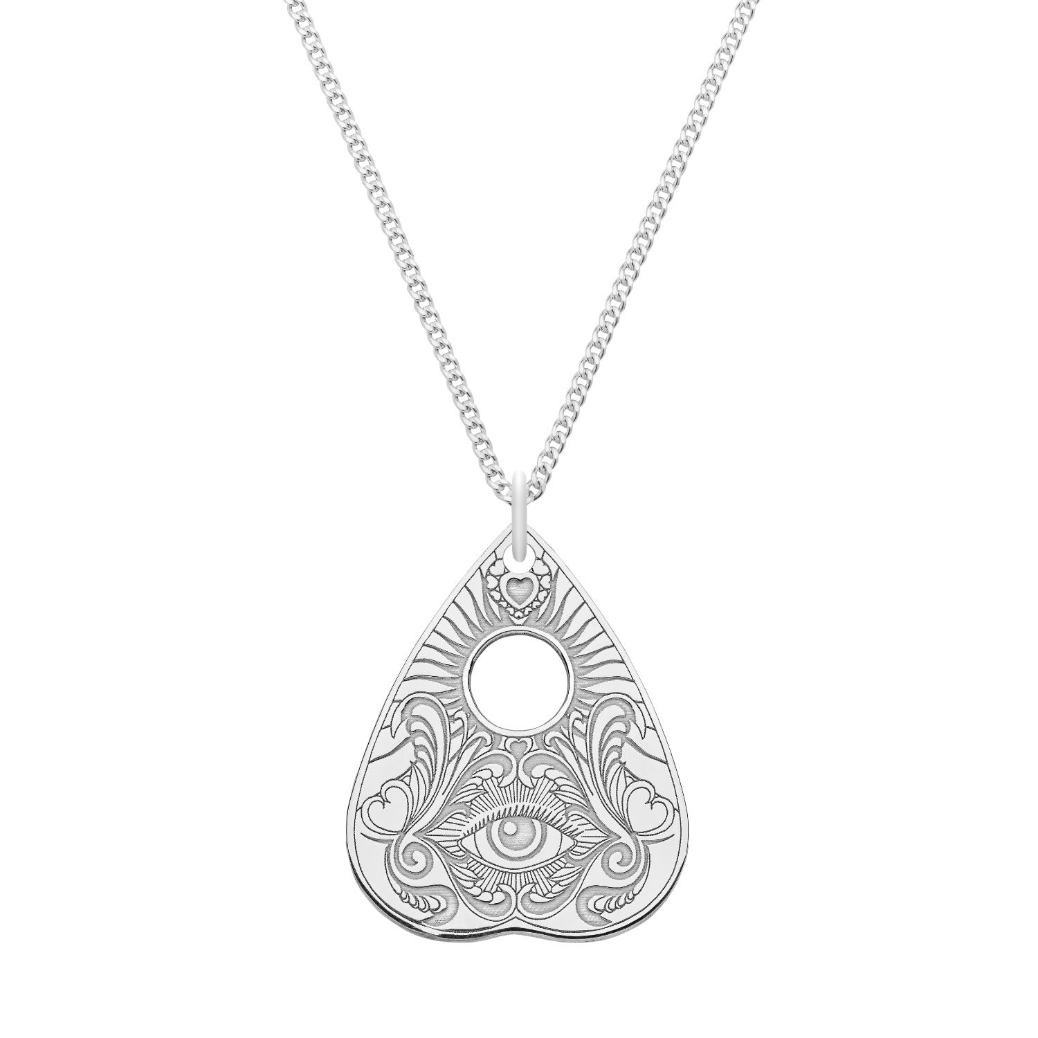 Medium Sterling Silver All Seeing Eye Planchette