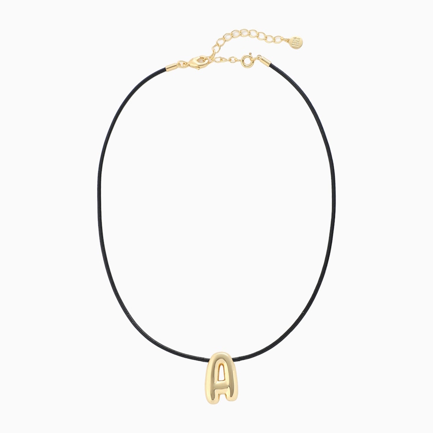 Large Balloon Initial Necklaces