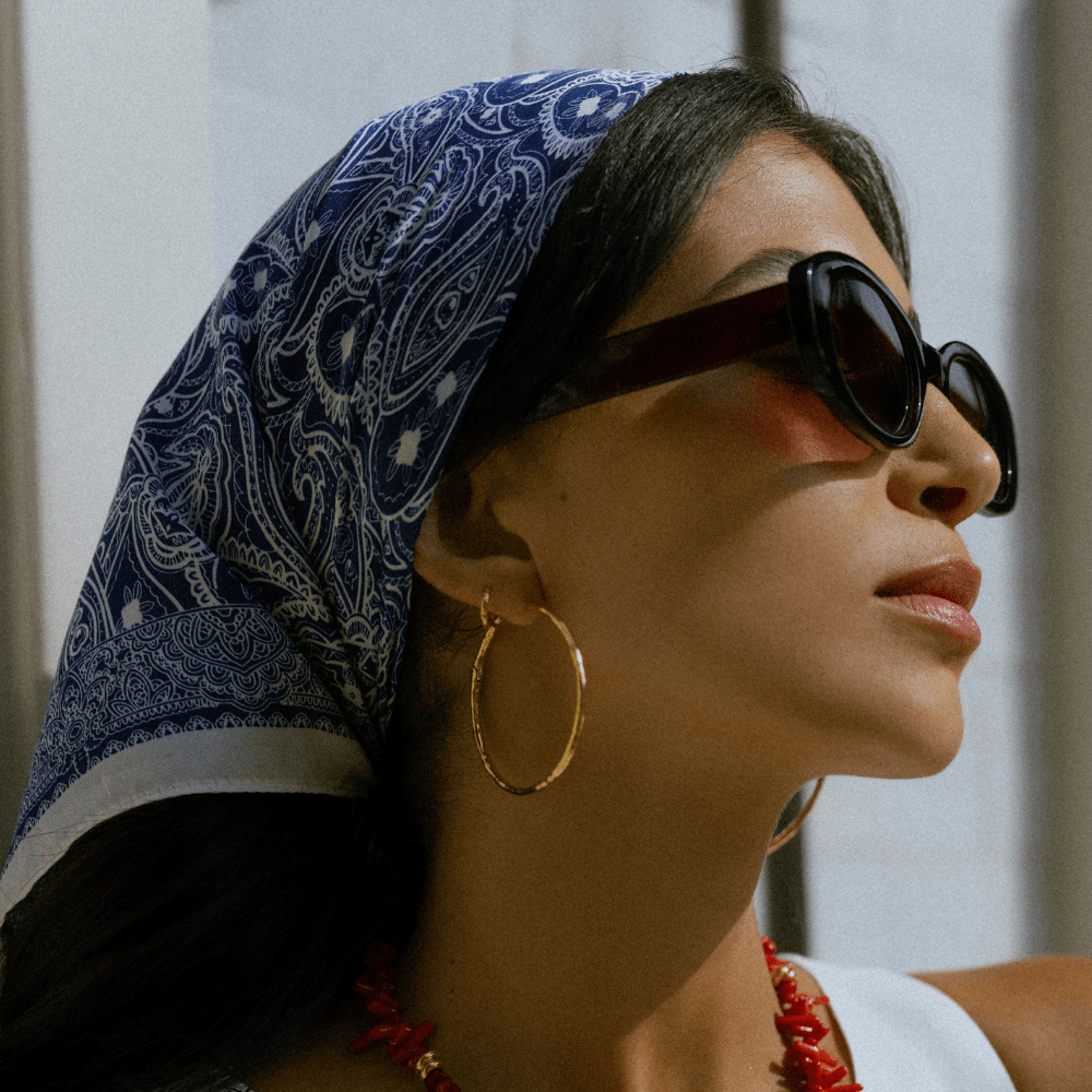 Polished Molten Large Hoop Earrings