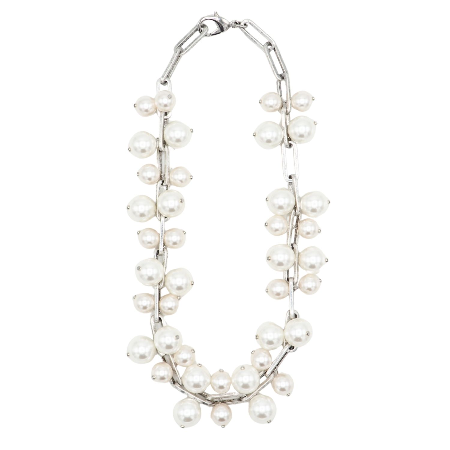 Las Bodas Necklace - Silver