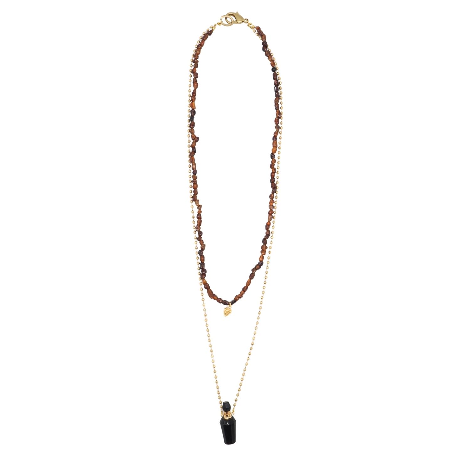 Le Parfum Necklace - Black