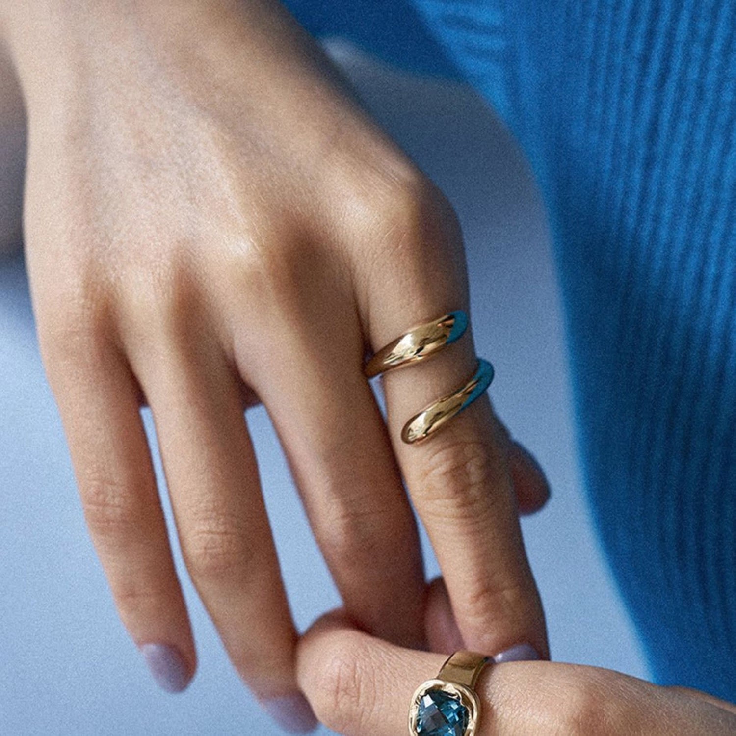 Leclat Arl Two Gold Ring