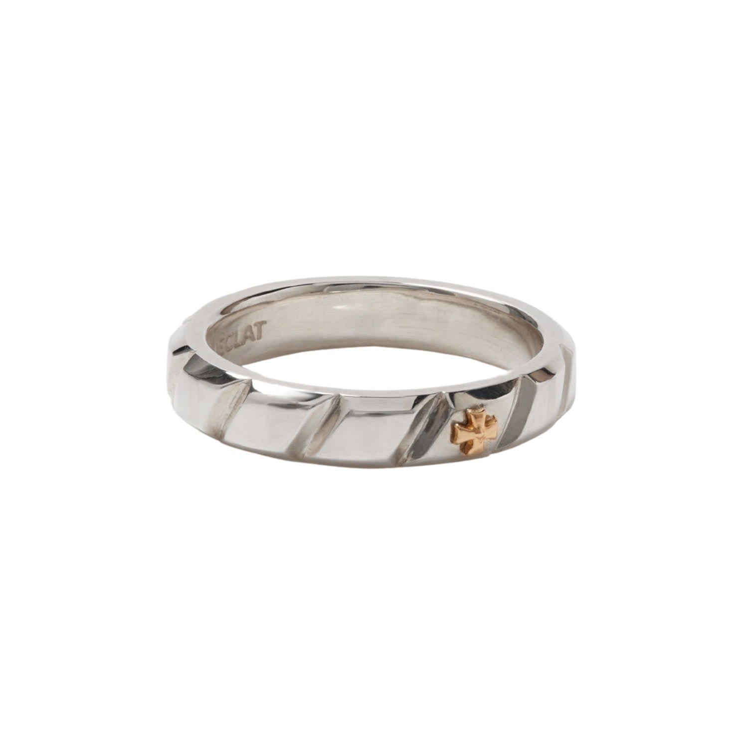 Leclat Lumiere Two Silver Ring