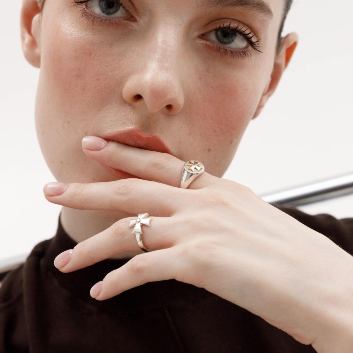 Leclat Malte Signet Ring