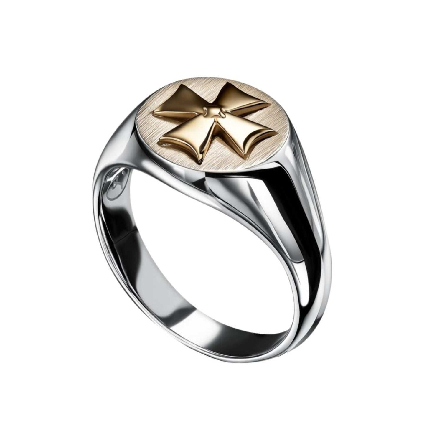 Leclat Malte Signet Ring