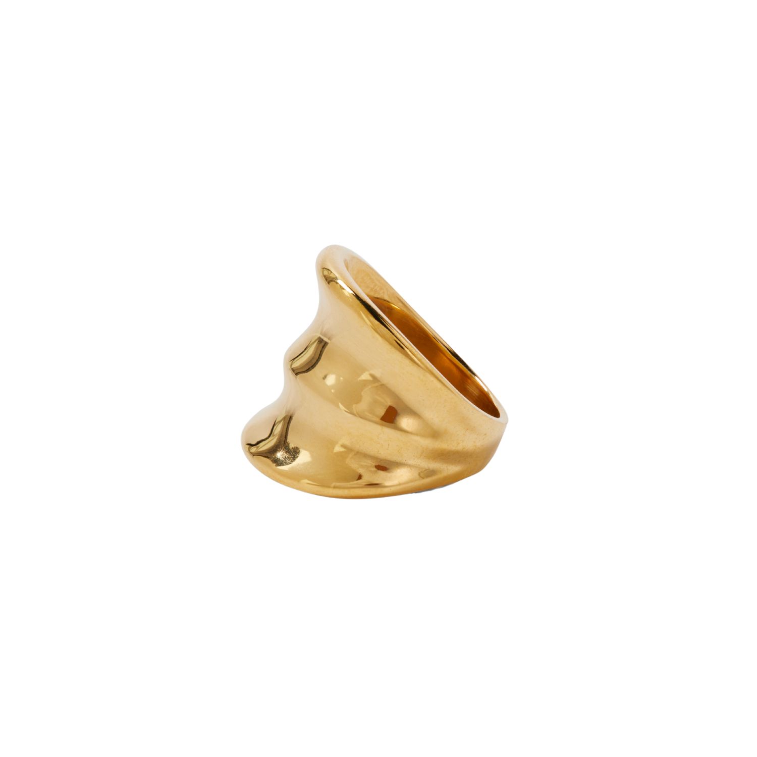 Leclat Moire Gold Ring