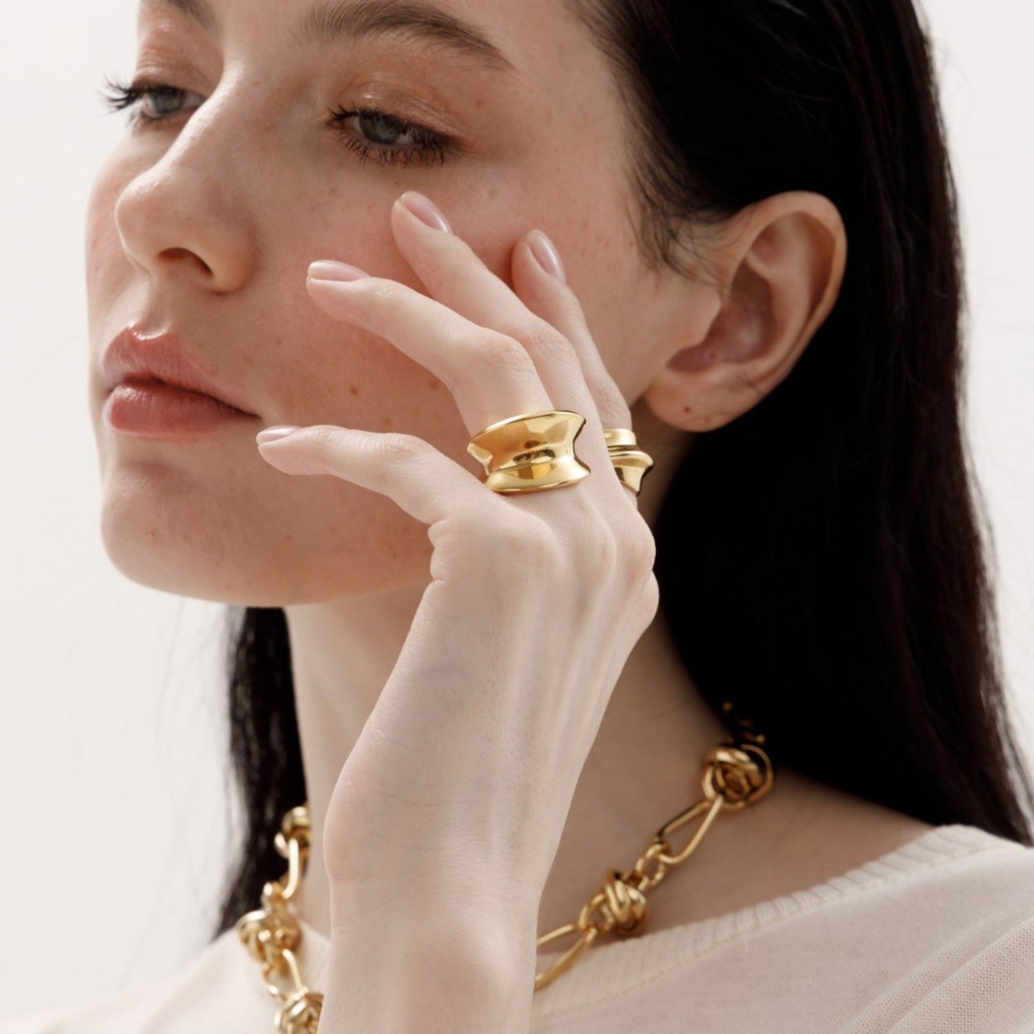 Leclat Orfe Gold Ring